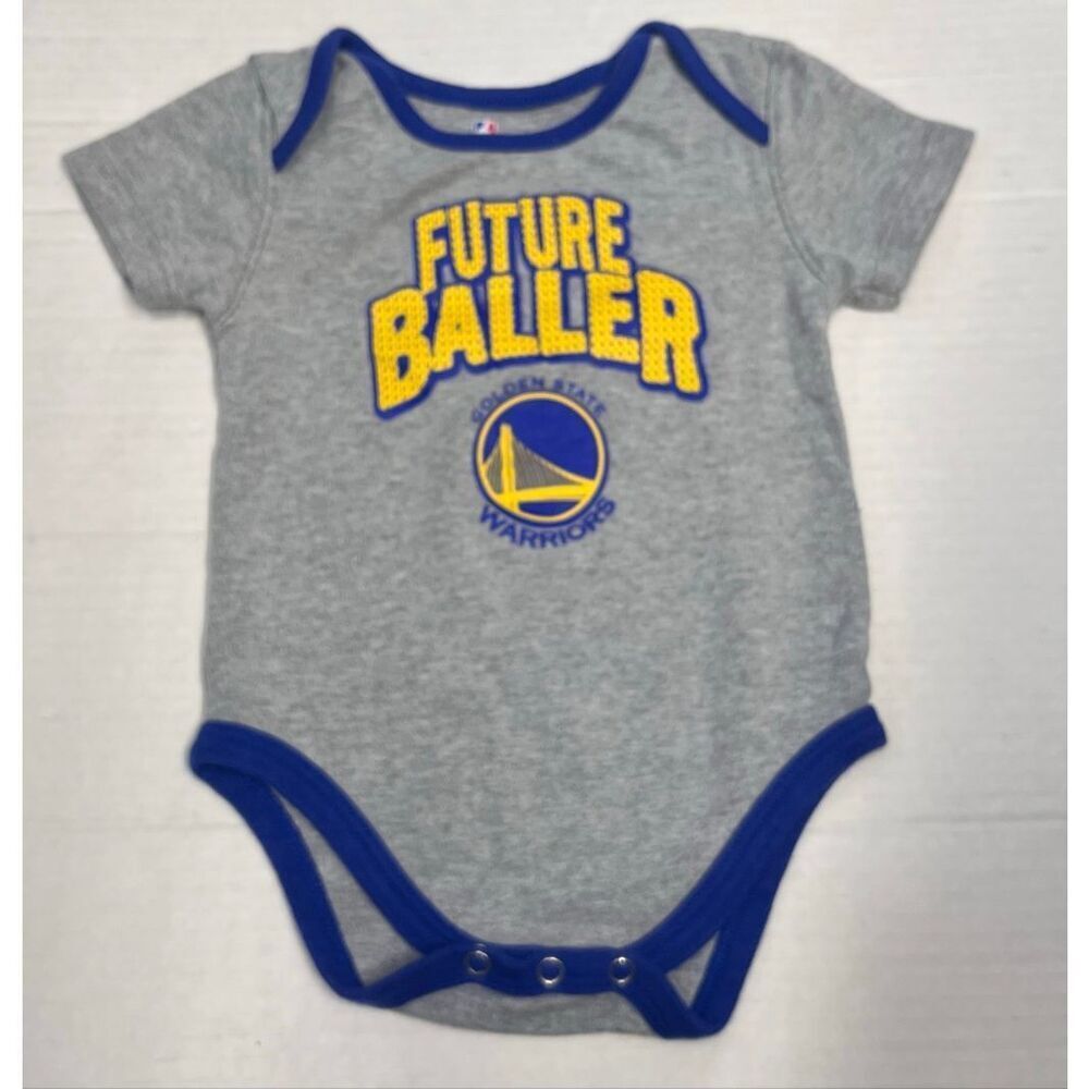 NBA Golden State Warriors Future Baller Bodysuit   Boys Size 12 Months
